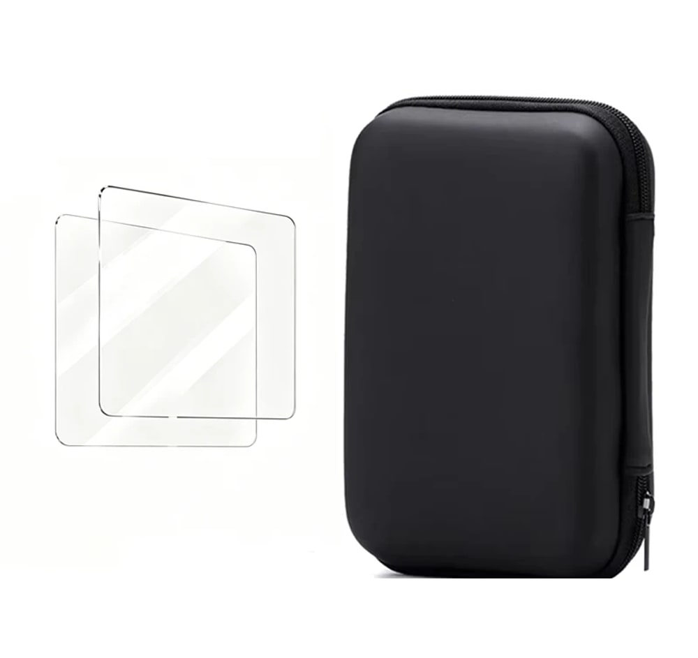 Pack Gamer de regalo: estuche rígido y 2 protectores de pantalla de cristal templado